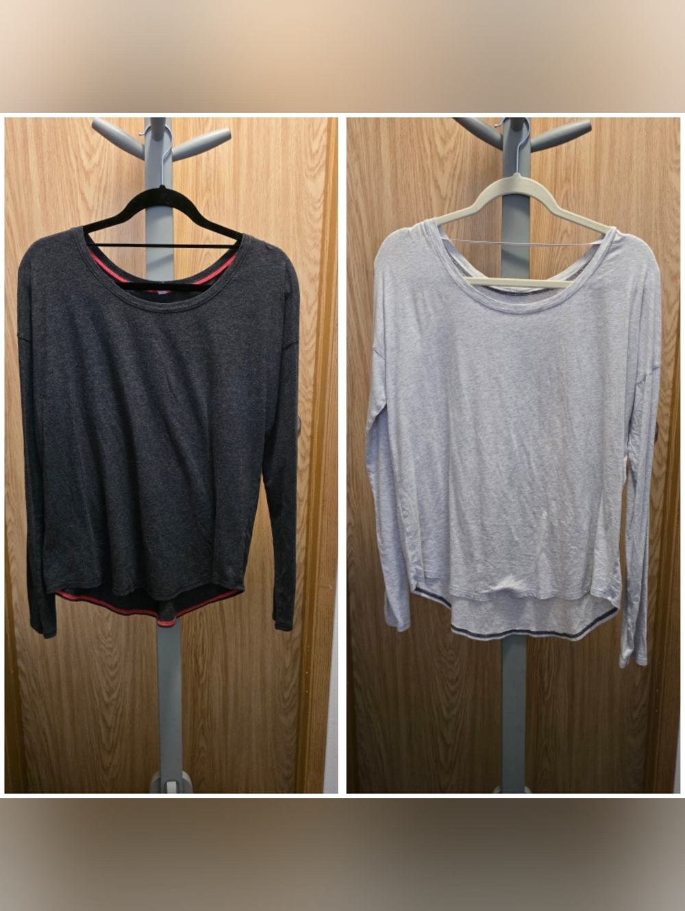 Two Women's Under Armour Long Sleeve Shirts - Size M
